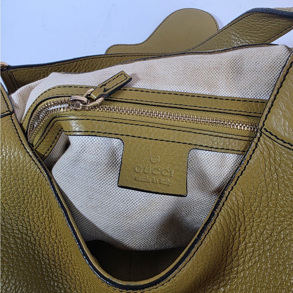 Gucci Emily Leather Bag in Green - Picture 5 of 8